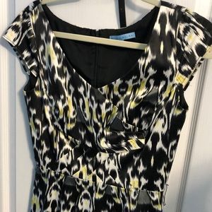 Antonio Melani leopard print dress size 4